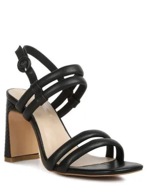 Avianna Slim Block Heel Sandal