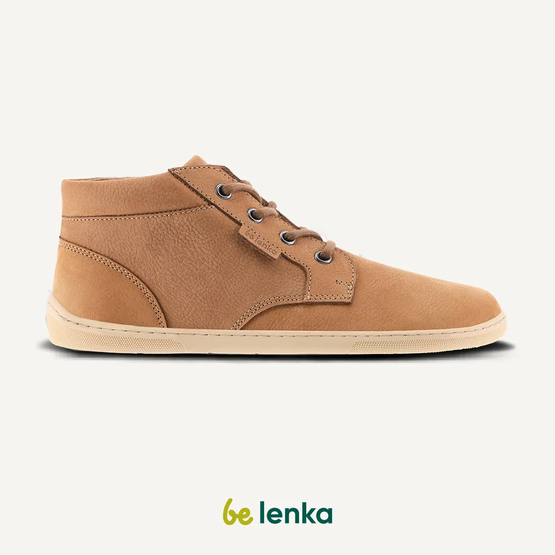 Barefoot Shoes - Be Lenka - Synergy - Cognac & Beige