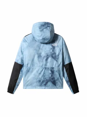 Blue rainproof jacket