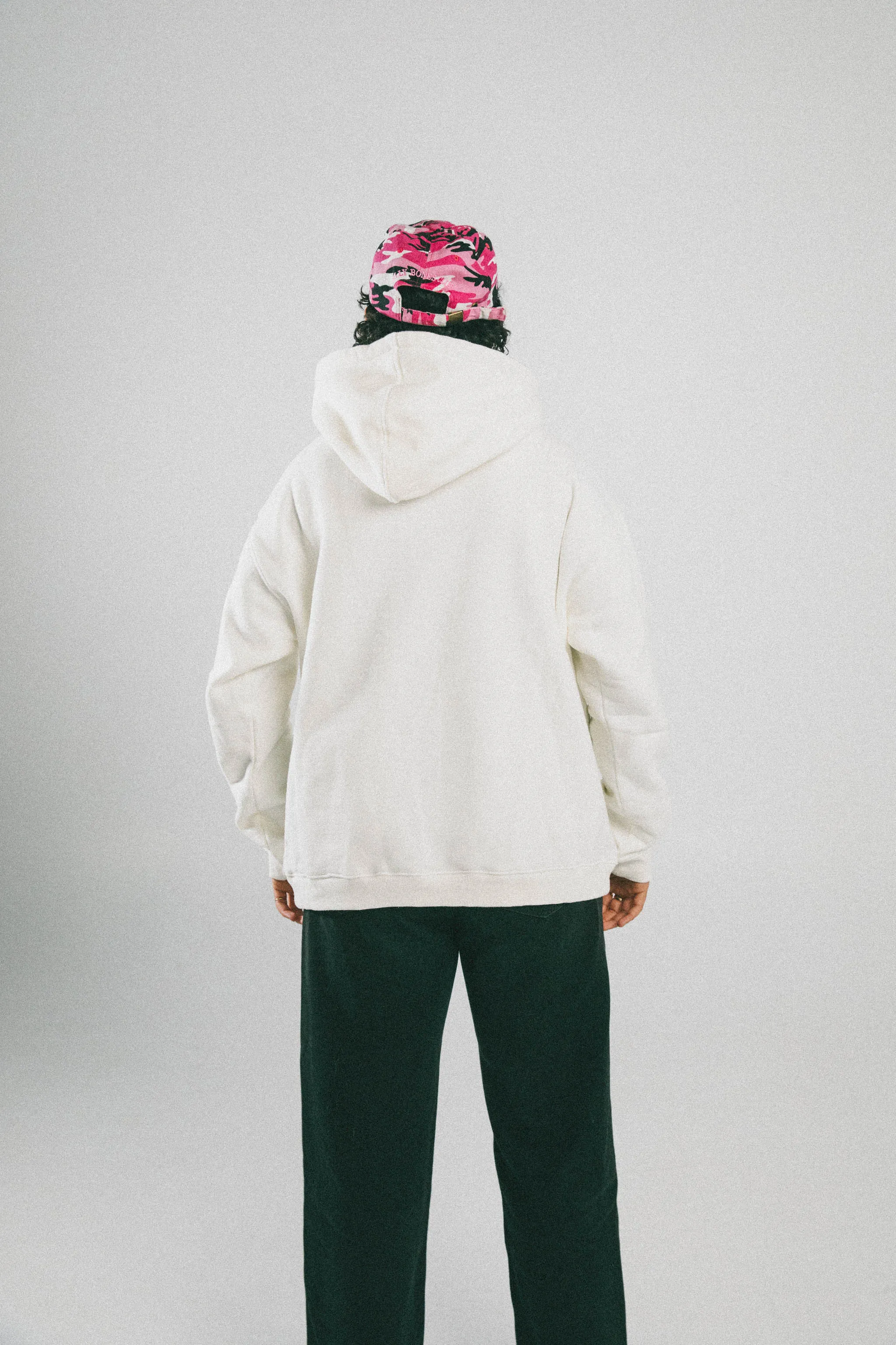 Bones Barb Hoodie - Off White