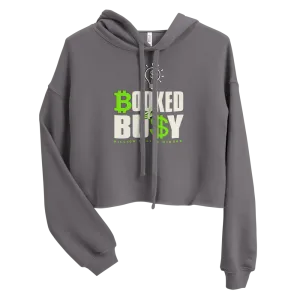 Booked & Busy Crop Hoodie