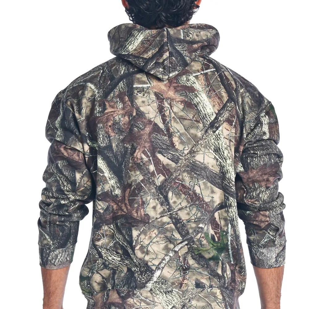 Camo Hunting Hoodie Sweatshirt Sizes S-5XL Camouflage Authentic True Timber