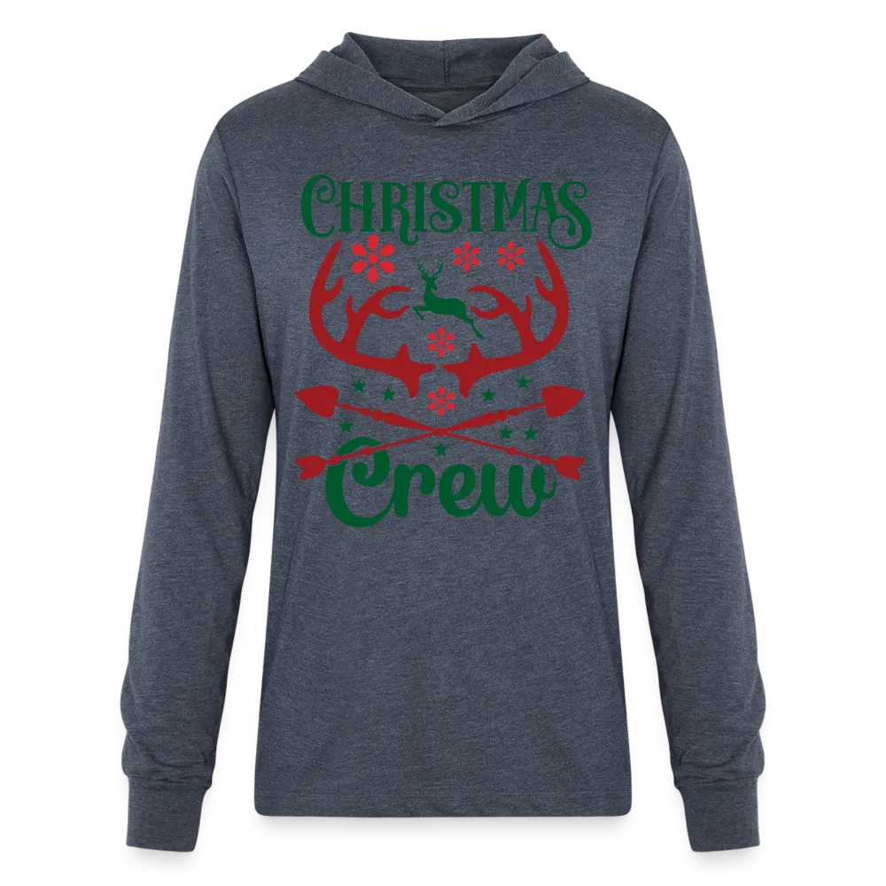 Christmas Crew Hoodie Shirt - Reindeer Antlers & Hearts