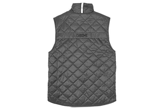 CHROME WARM VEST Black