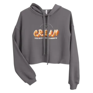 CREAM Crop Hoodie