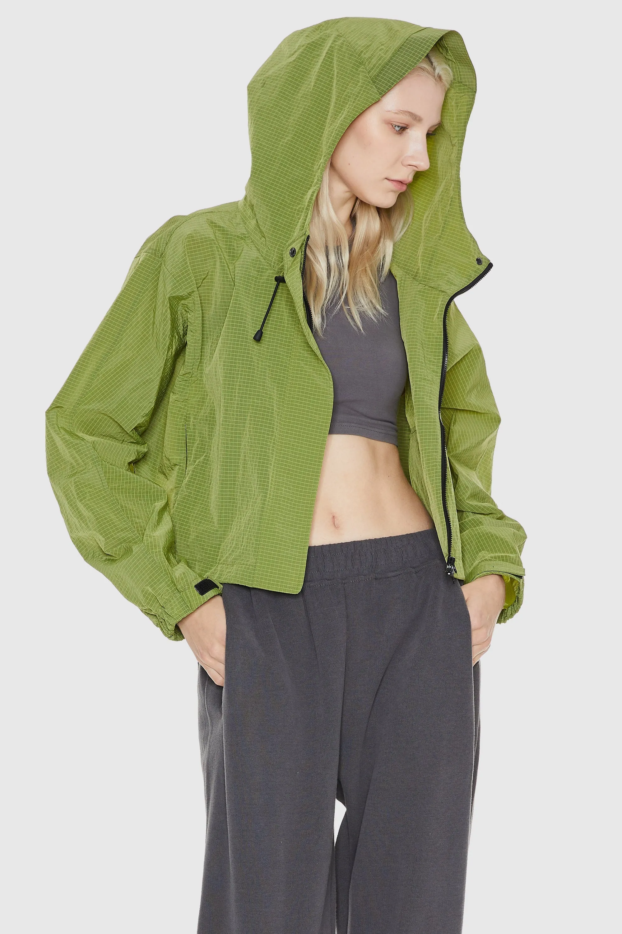 Cropped Lightweight Jacket