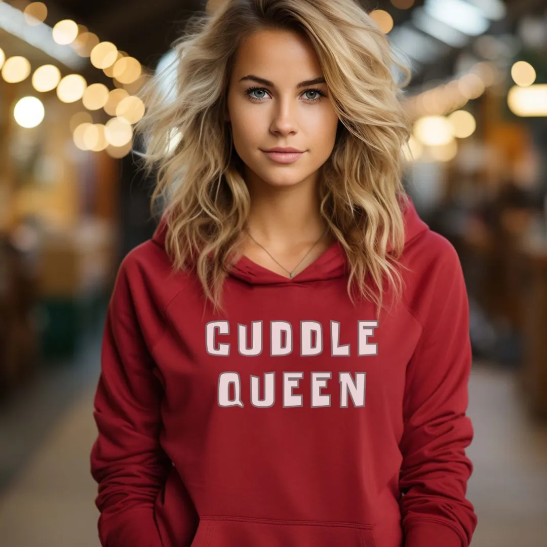 Cuddle Queen Cute Oversized Hoodies