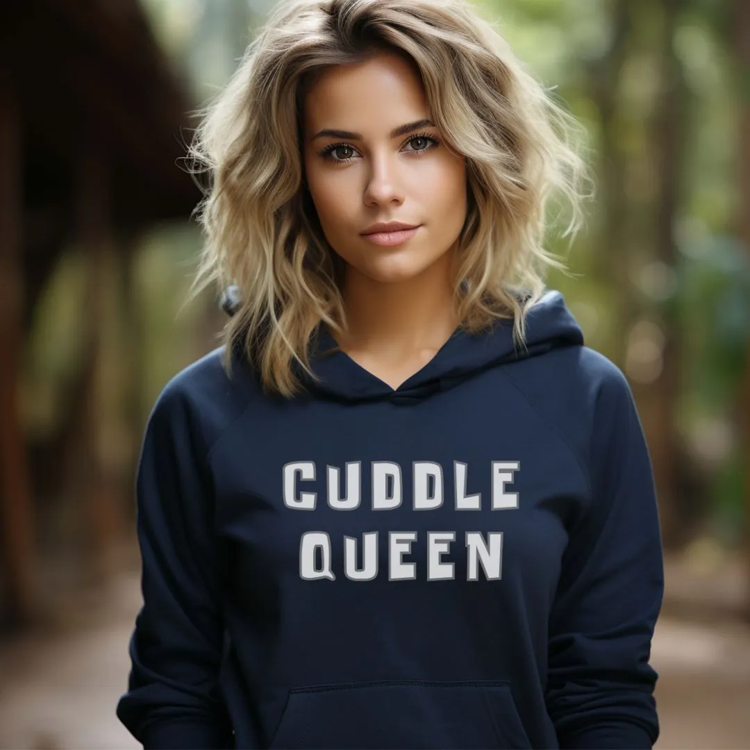 Cuddle Queen Cute Oversized Hoodies