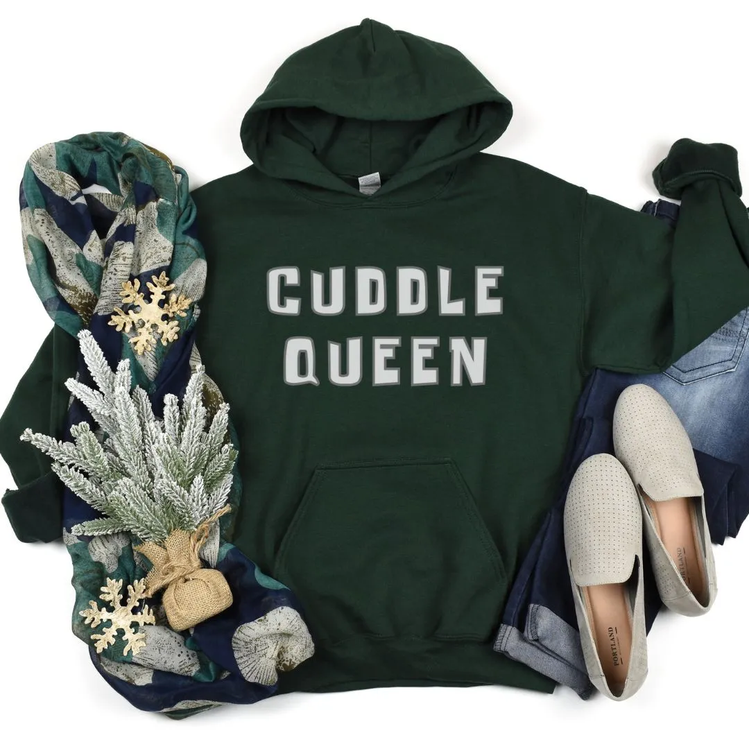 Cuddle Queen Cute Oversized Hoodies