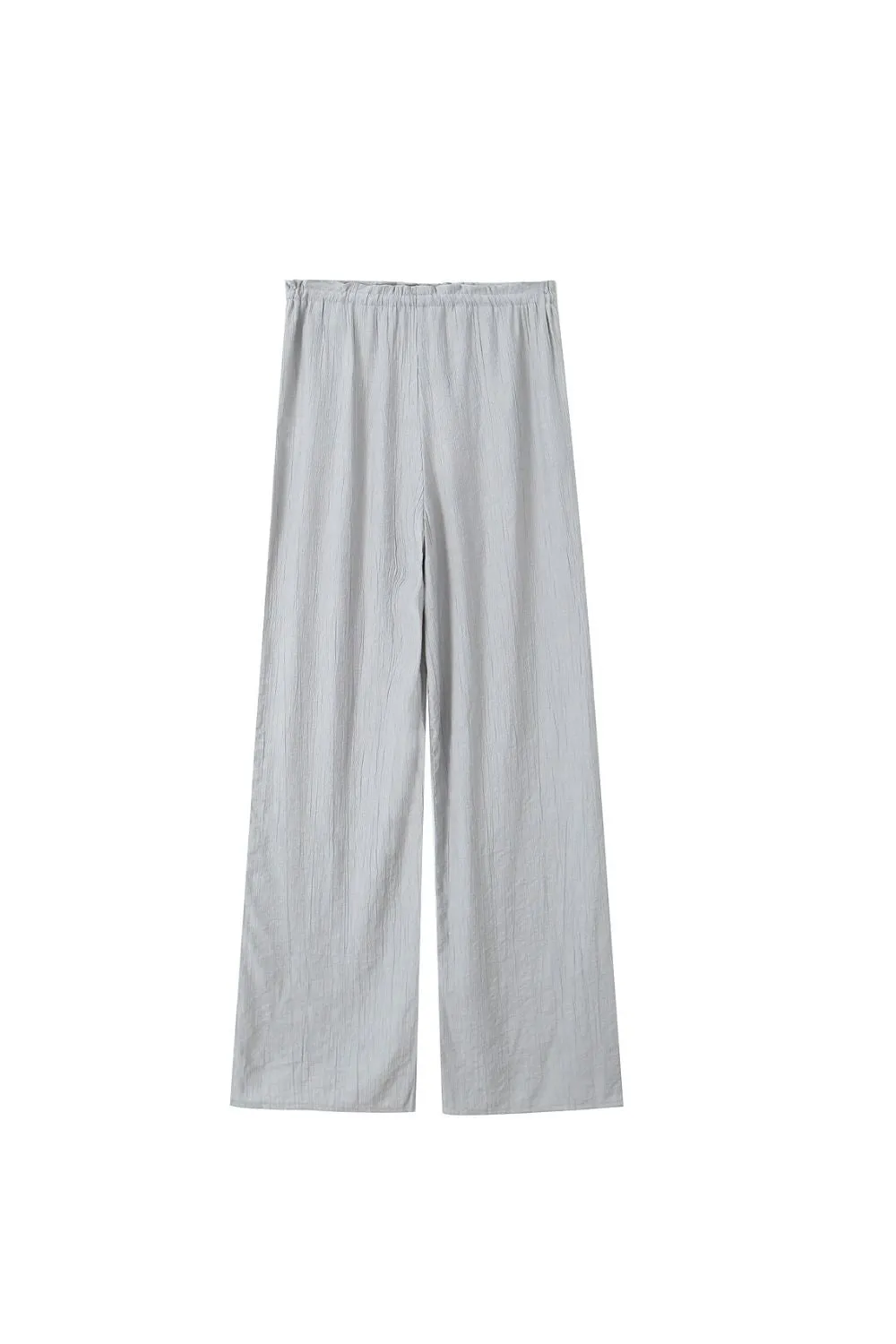 'Emily ' Textured Straight-Leg Casual Pants