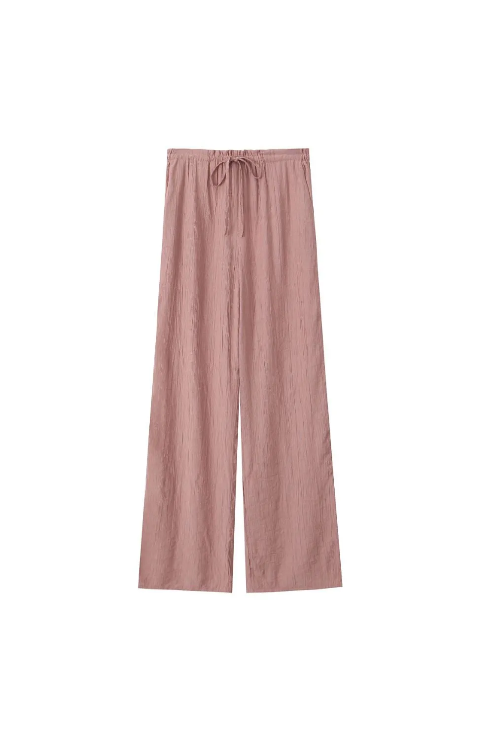 'Emily ' Textured Straight-Leg Casual Pants