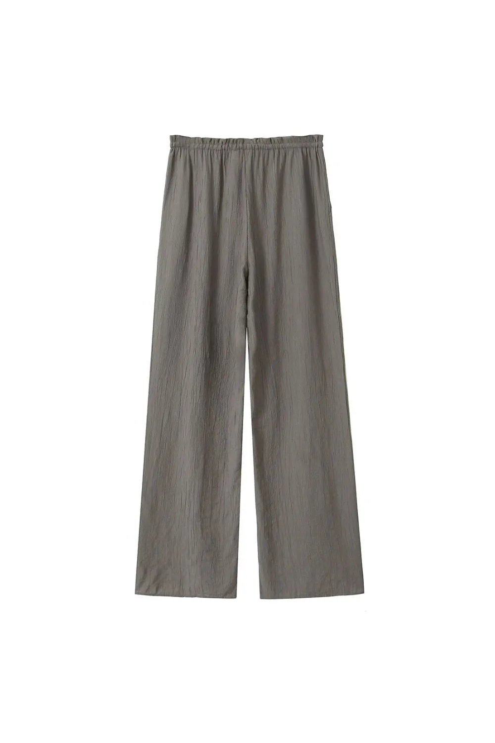 'Emily ' Textured Straight-Leg Casual Pants