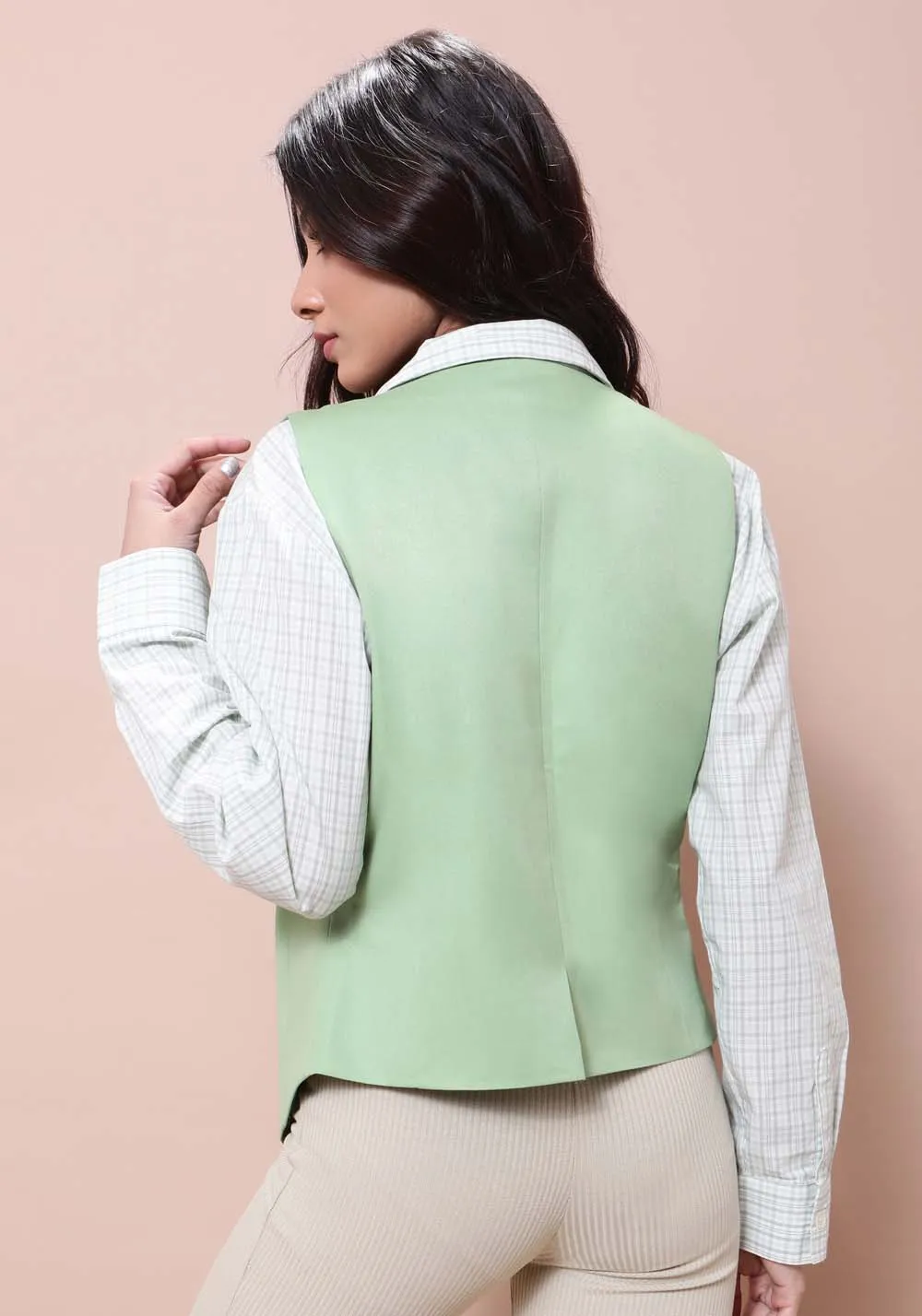 Entrepower's Classic Waistcoat with Angular Hem