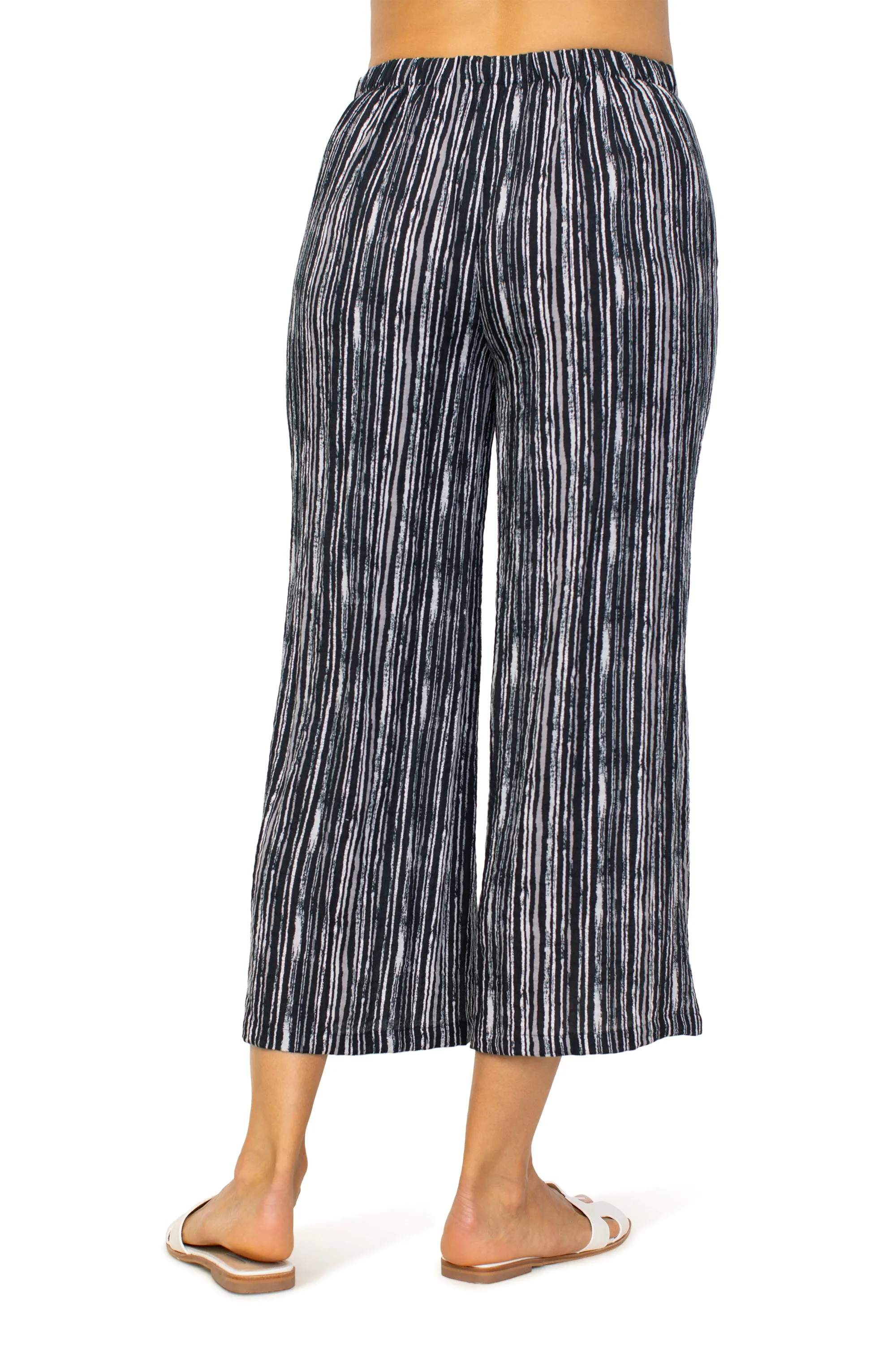 Express Stripe Crop Pant