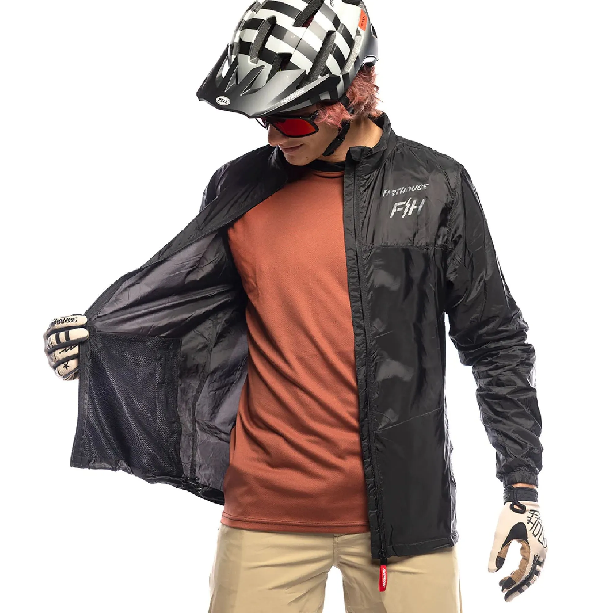 Fasthouse Tracker Packable Windbreaker