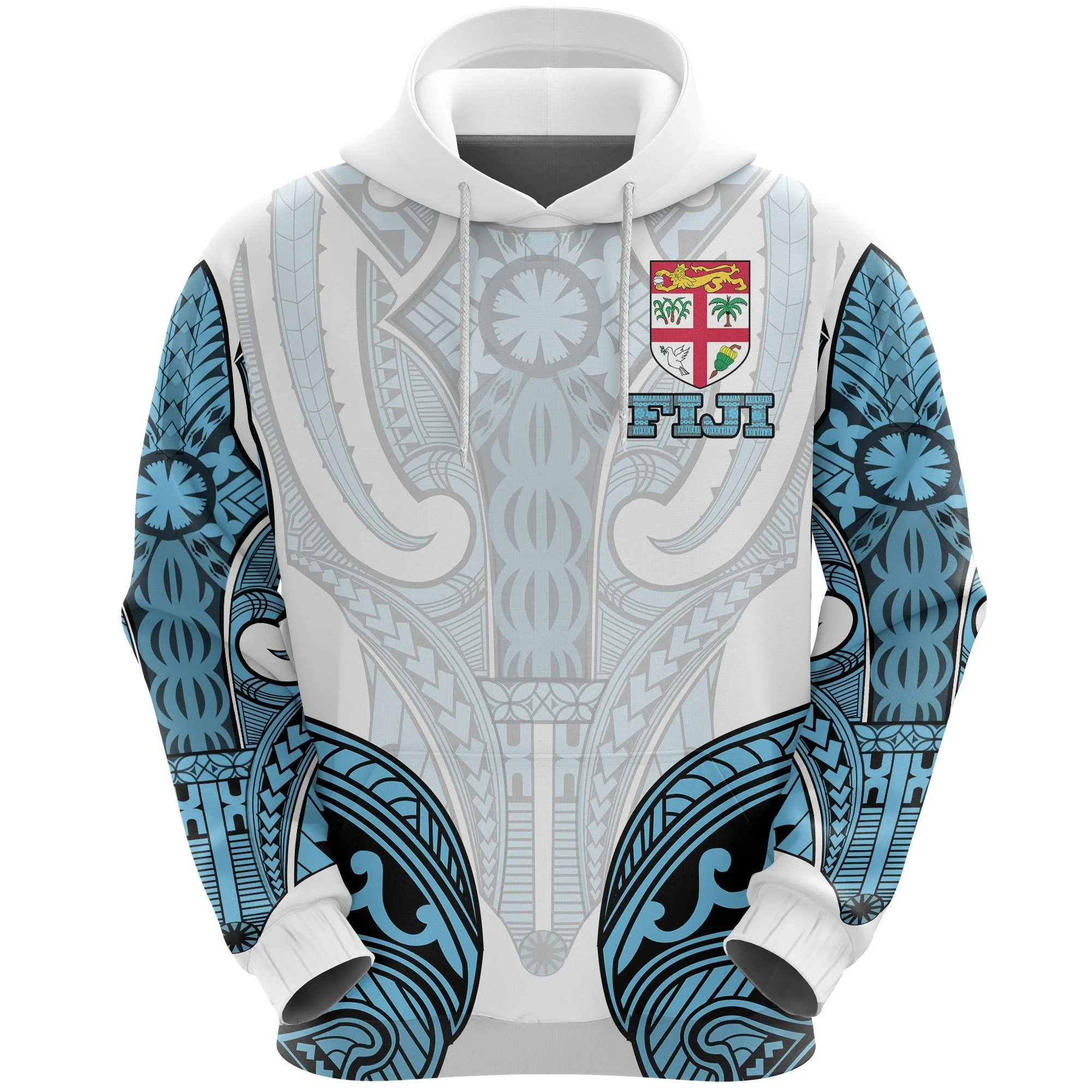 Fiji Active Special Hoodie - Flag Color A7