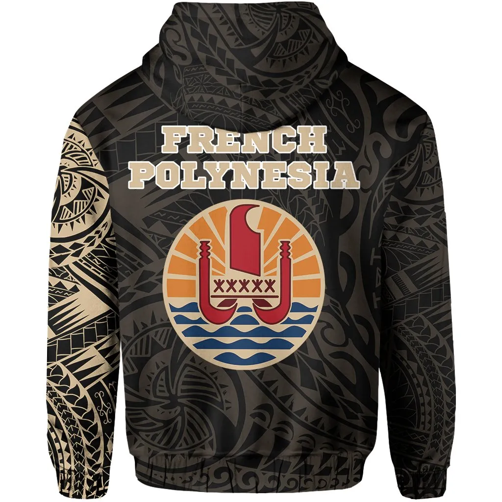 French Polynesia In My Heart Polynesian Hoodie A7