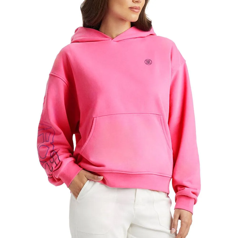 Gfore No 1 Cares Oversized French Terry Hoodie Golf Jacket 2024 Women