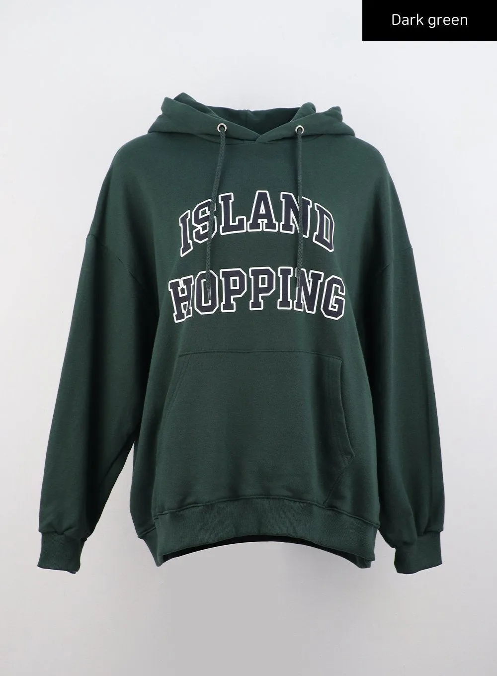 Graphic Loose Fit Hoodie IS311