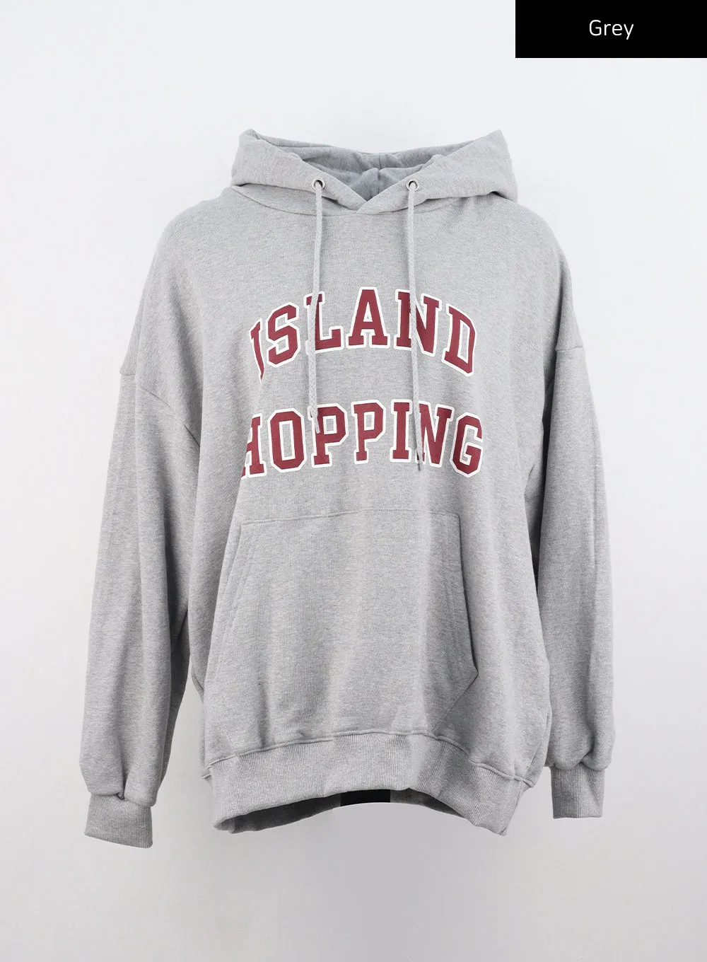 Graphic Loose Fit Hoodie IS311