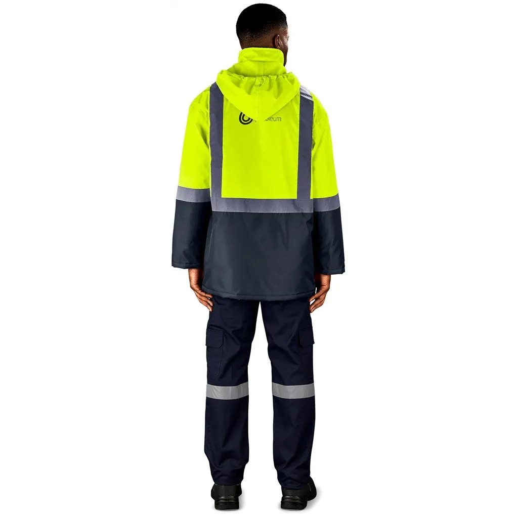 Hazard Padded Two-Tone Hi-Viz Reflective Jacket