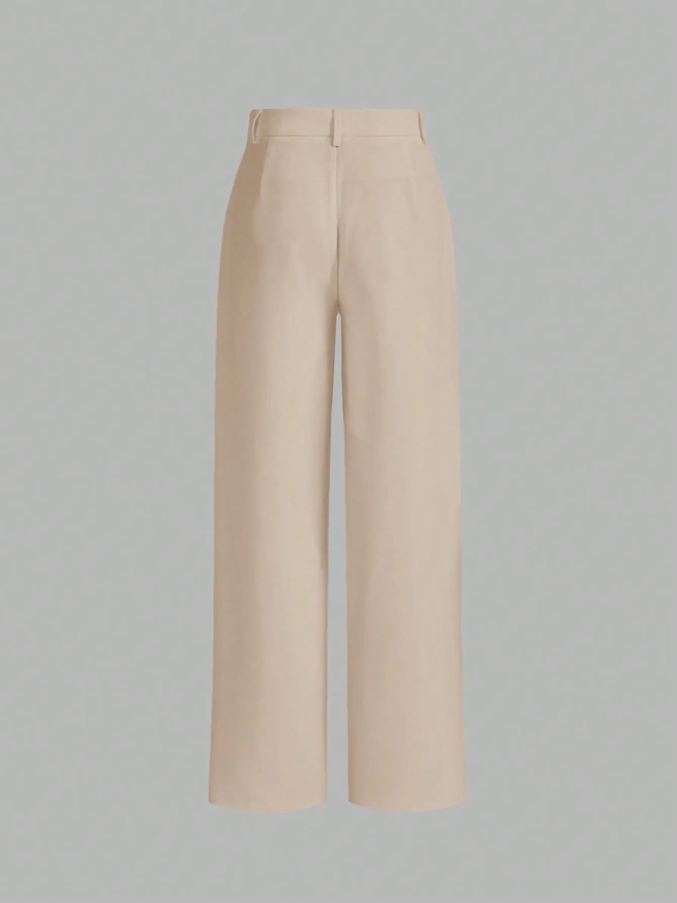 High Waist Straight Leg Pants