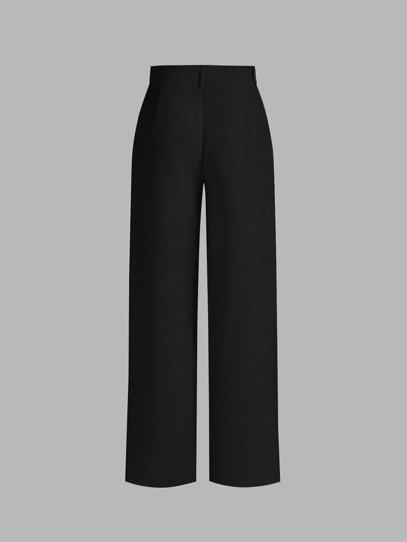 High Waist Straight Leg Pants