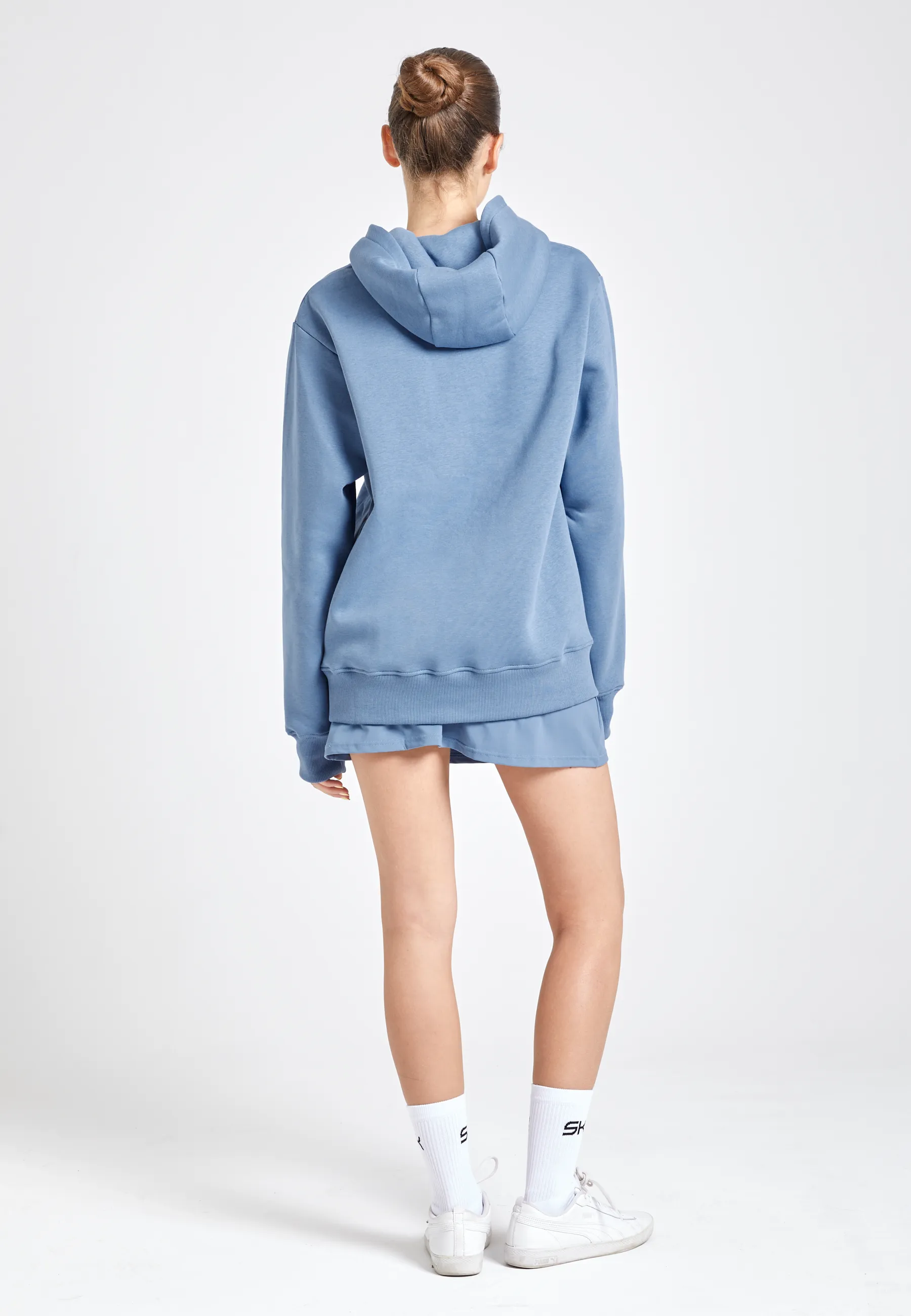 Hoodie unisex Edition 2024, grey blue