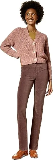 Hue Pull-On Straight Leg Corduroy