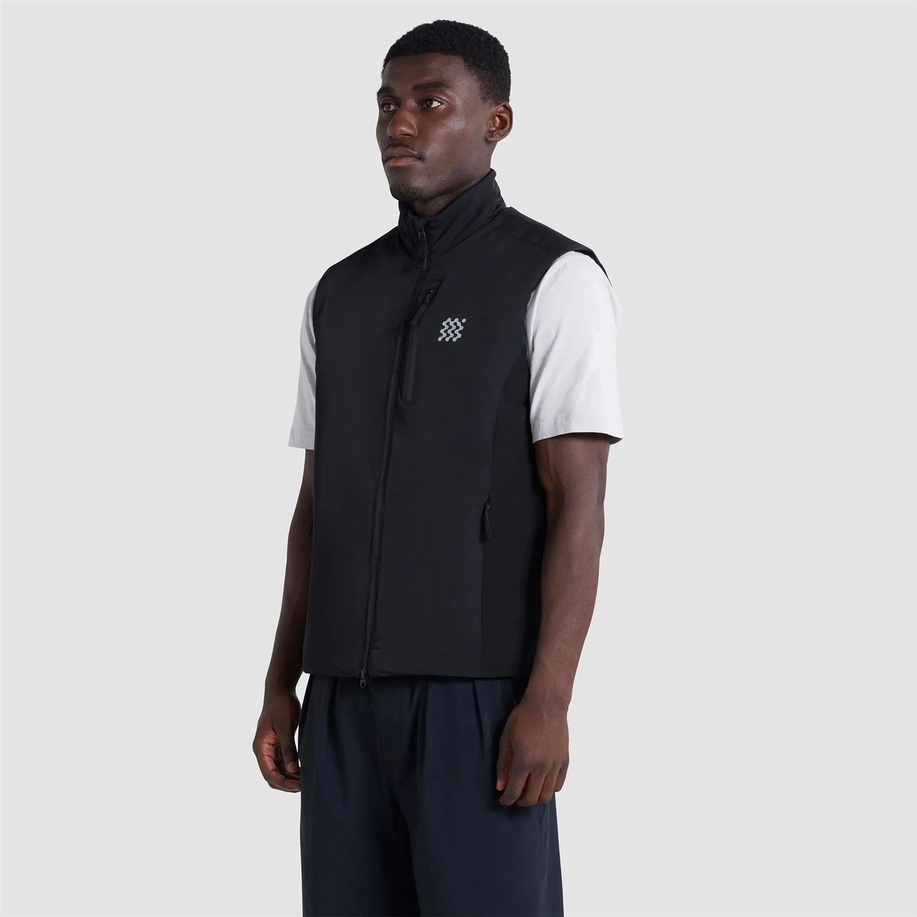 Insulated Course Vest Black - AW24