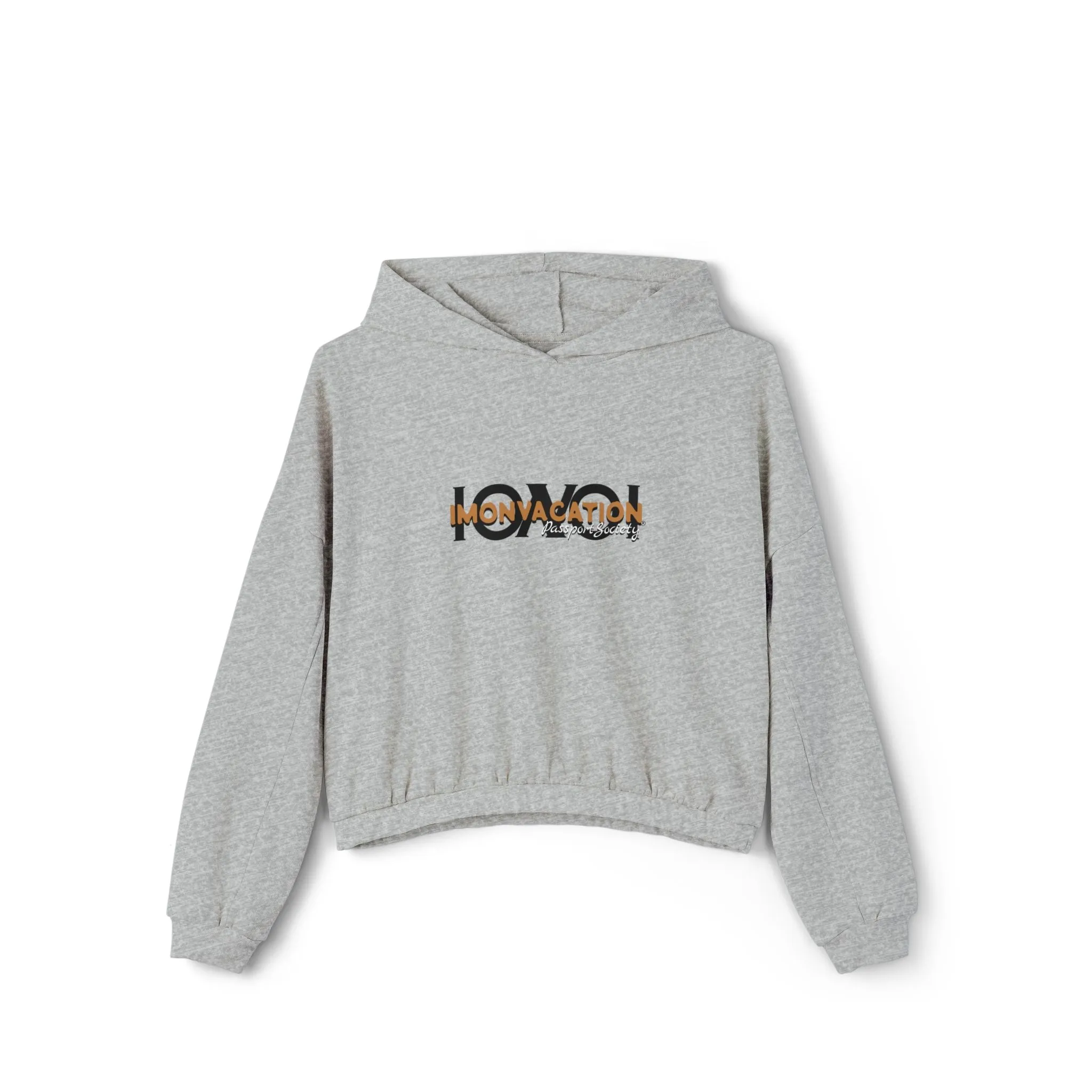 I.O.V-Passport Society Casual Women's Cinched Bottom Hoodie