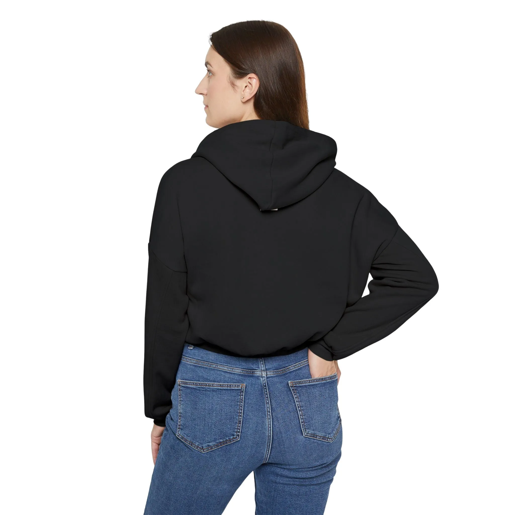 I.O.V-Passport Society Casual Women's Cinched Bottom Hoodie