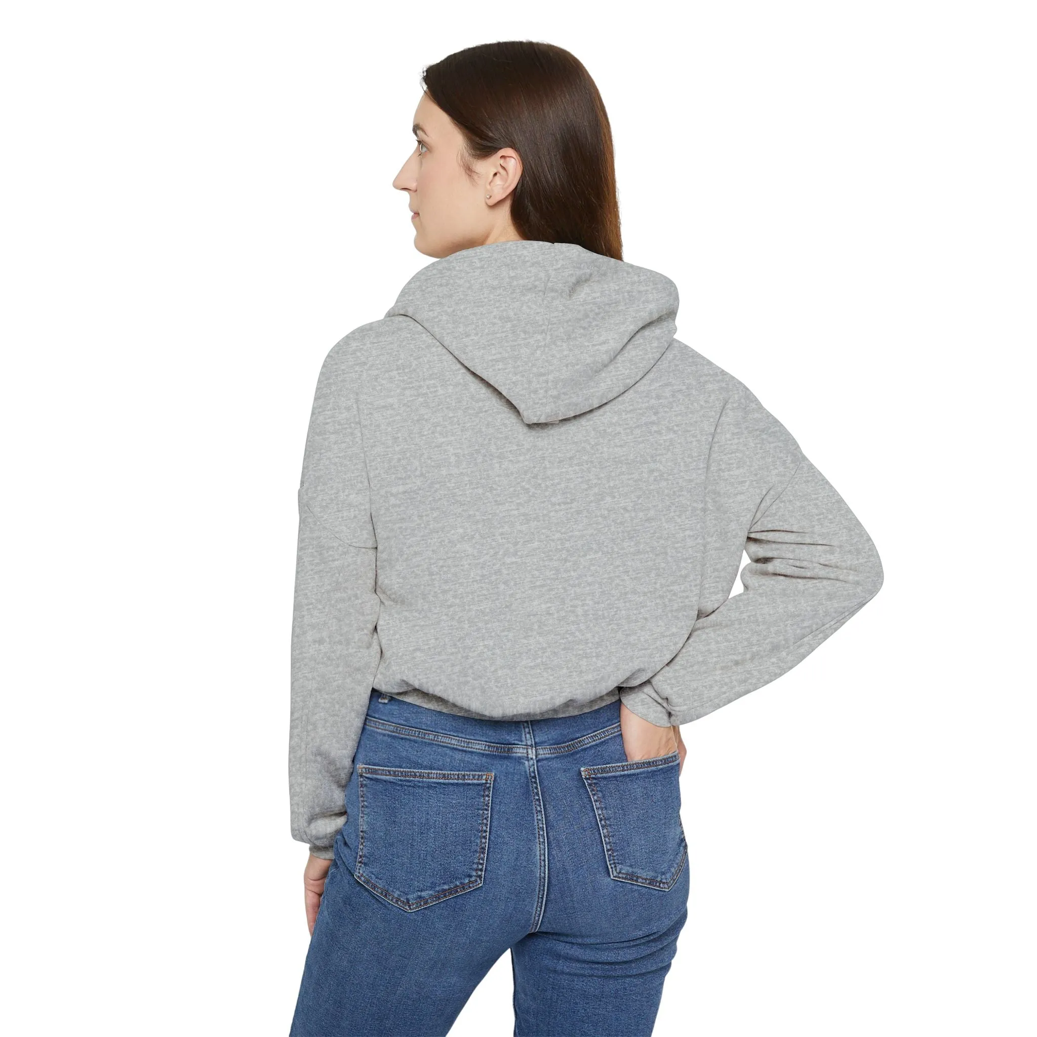 I.O.V-Passport Society Casual Women's Cinched Bottom Hoodie