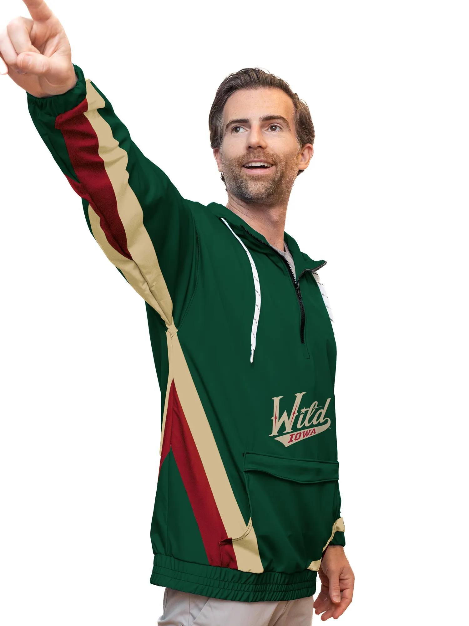 Iowa Wild Hockey Windbreaker