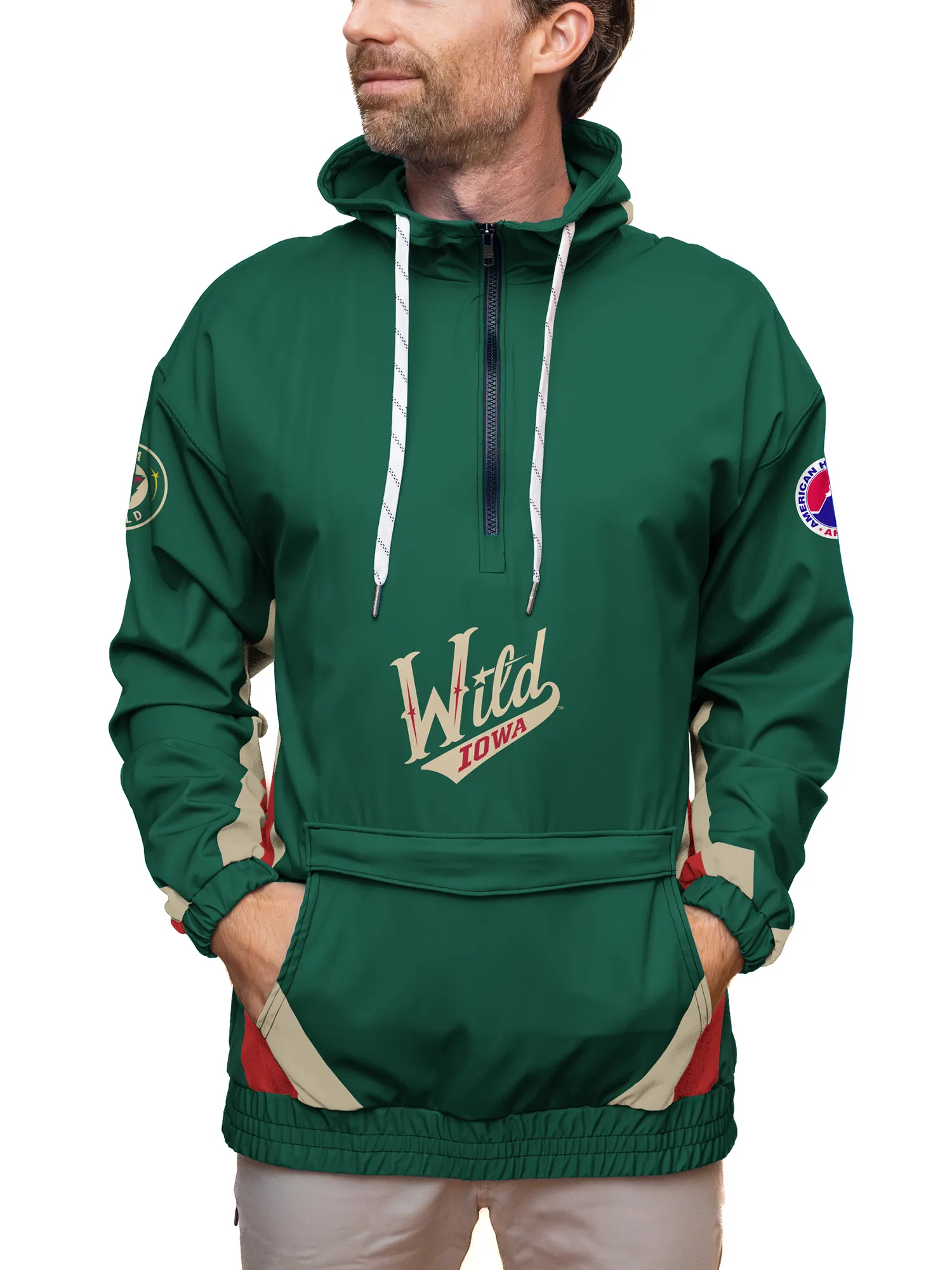 Iowa Wild Hockey Windbreaker