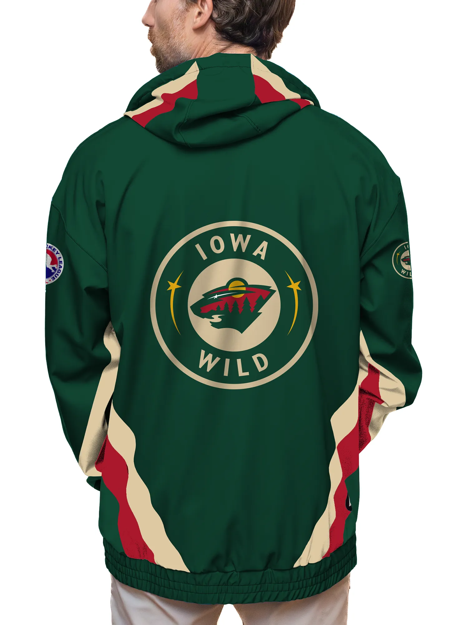 Iowa Wild Hockey Windbreaker