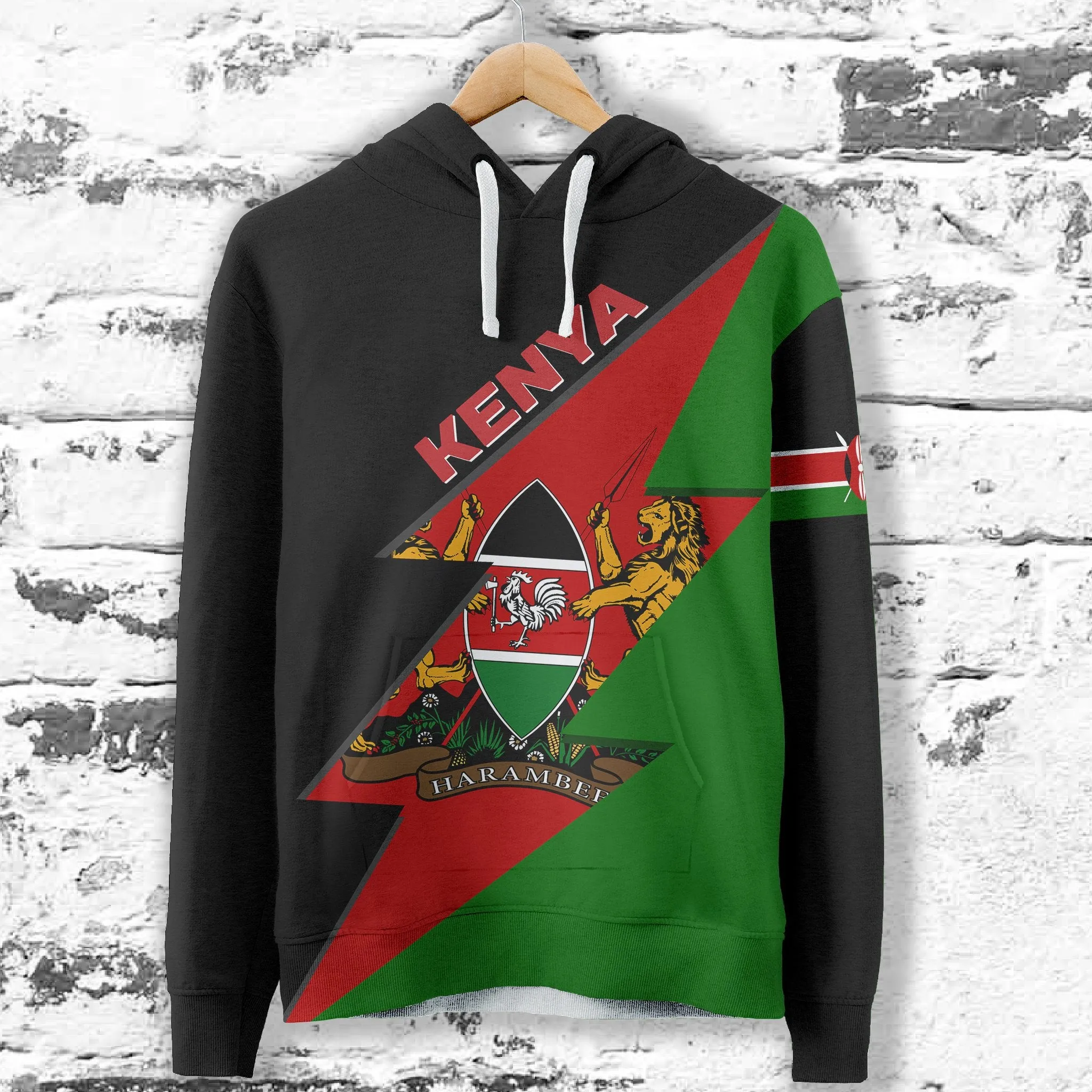 Kenya Hoodie - Thunder Style K2