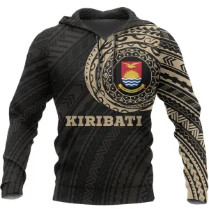 Kiribati In My Heart Micronesia Tattoo Style Hoodie A7