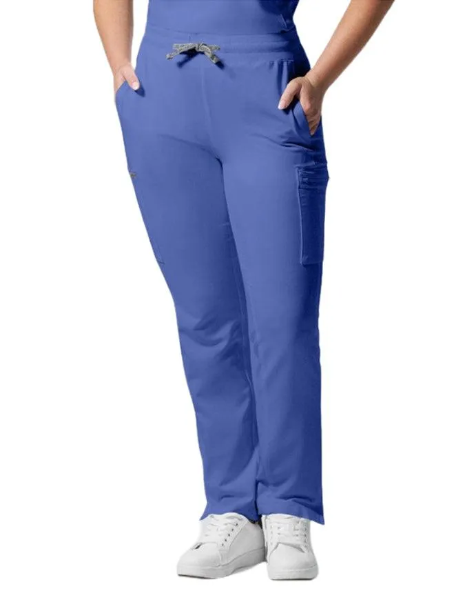 Landau Forward Women's Straight Leg Cargo Tall Scrub Pant