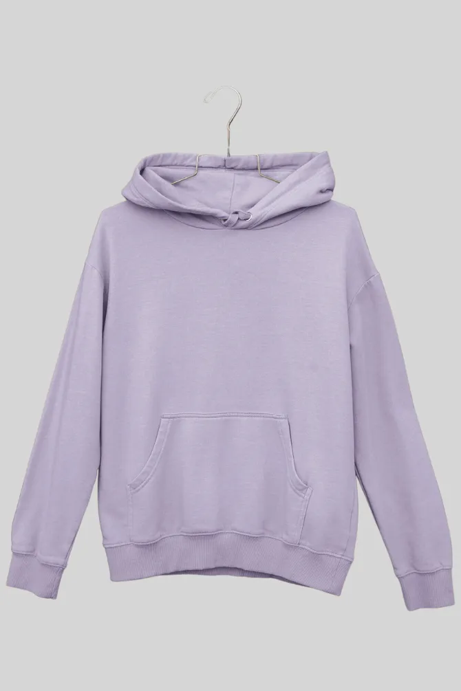 Lavender Oversized Hoodie for women