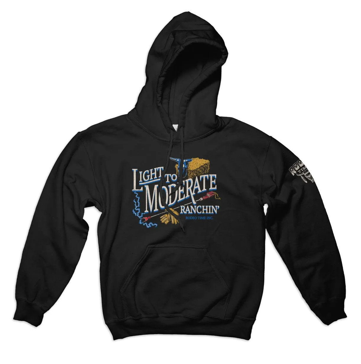 Light to Moderate Ranchin Hoodie