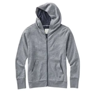 Linksoul | Heathered Full Zip Hoodie