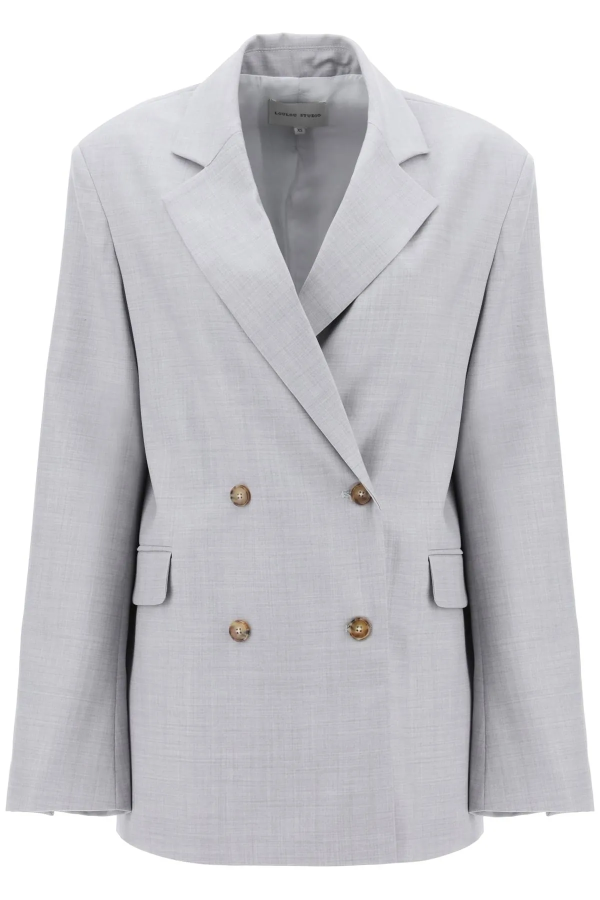 Loulou Studio Donau Double-Breasted Blazer