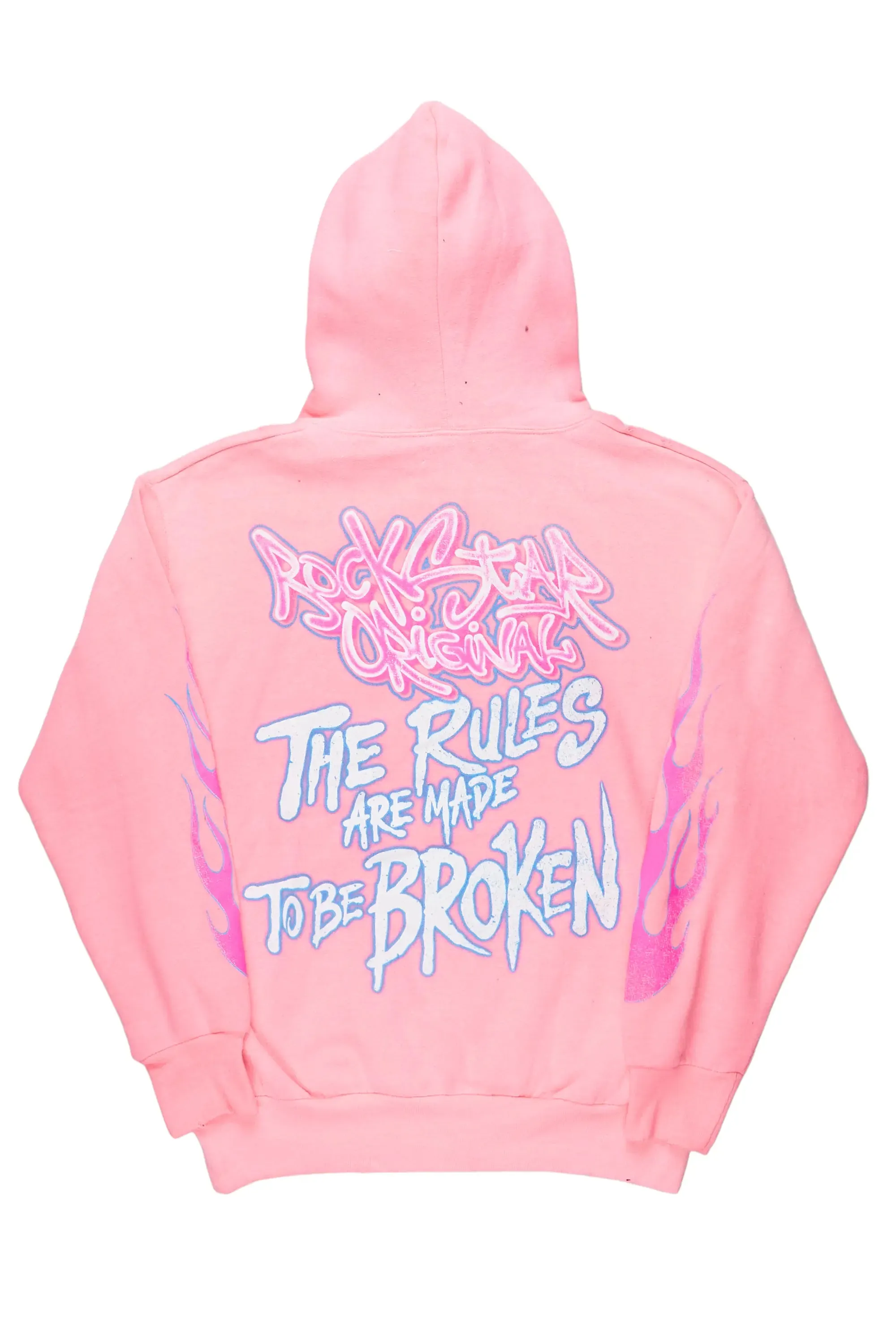 Marielos Pink Oversized Hoodie