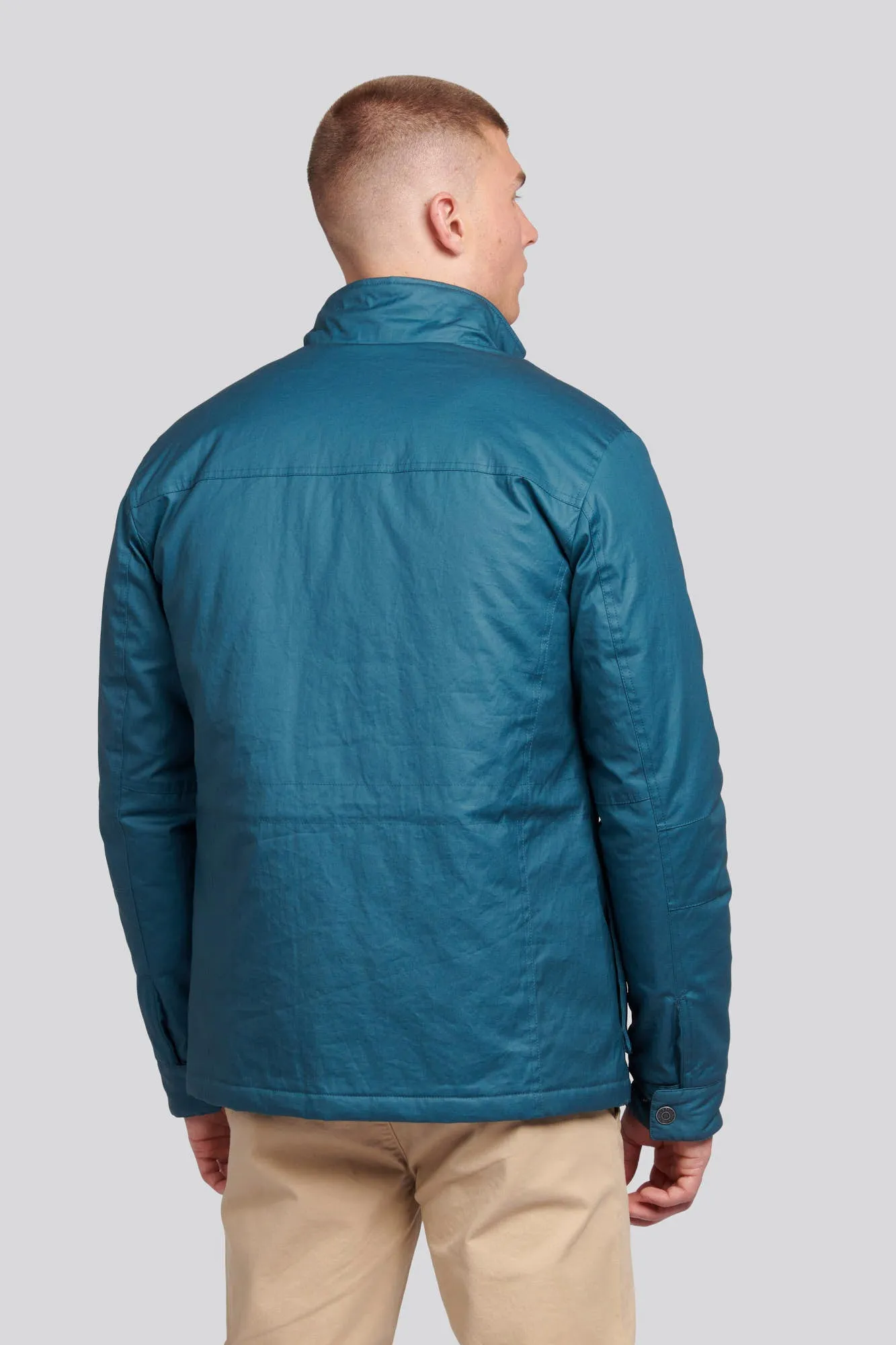 Mens 4 Pocket Field Jacket in Stargazer