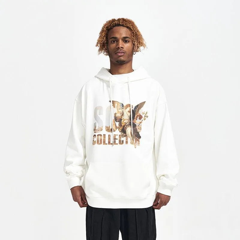 Men's Soul Collector Graphic Hoodie - Artistic Streetwear Style