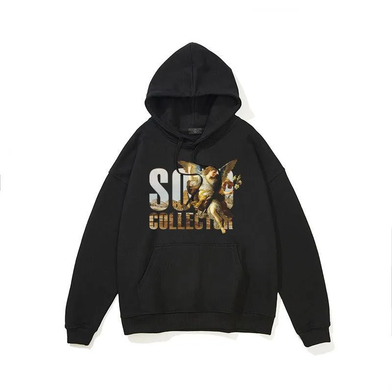 Men's Soul Collector Graphic Hoodie - Artistic Streetwear Style