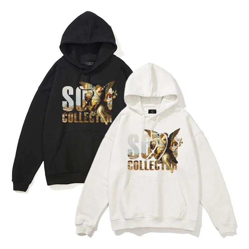 Men's Soul Collector Graphic Hoodie - Artistic Streetwear Style