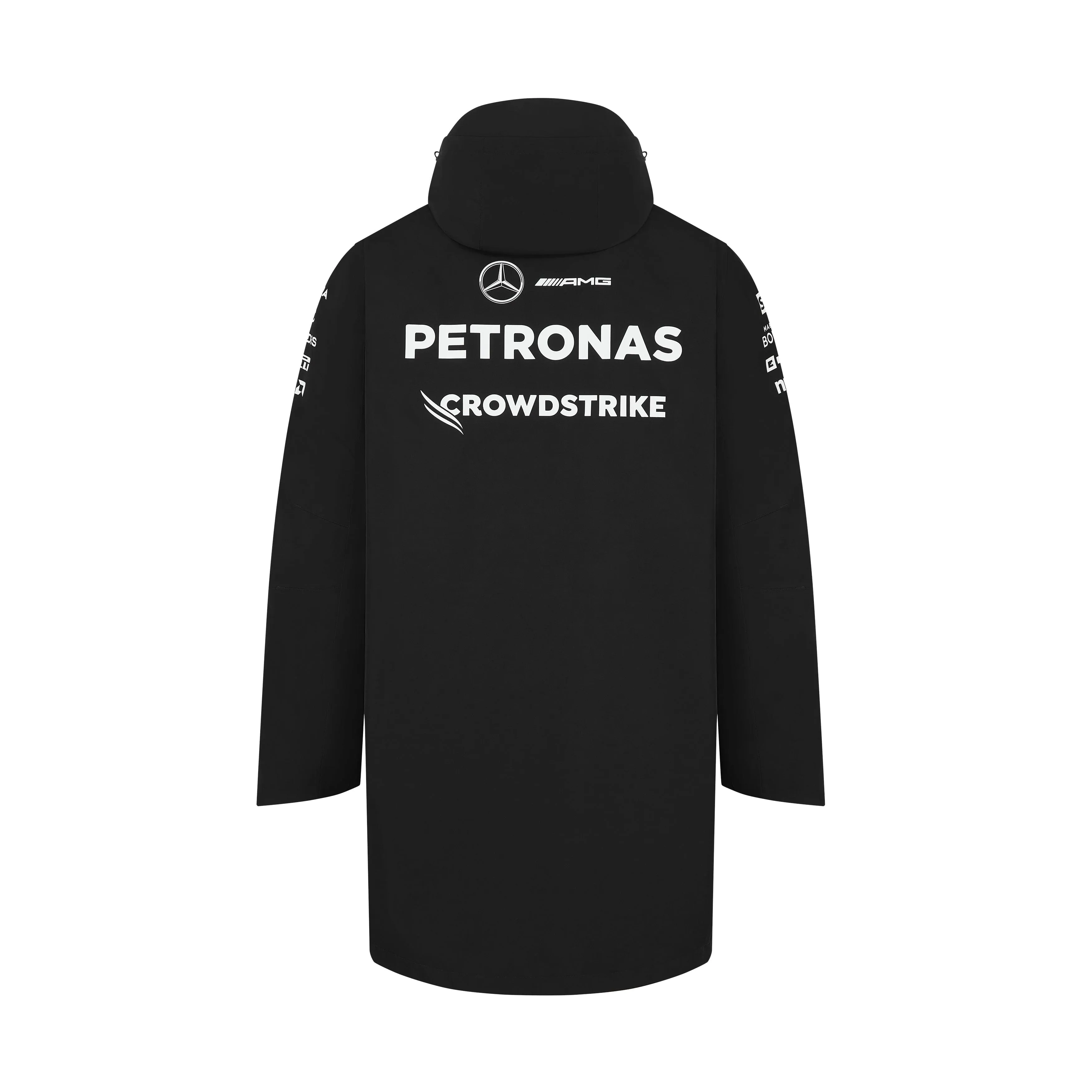 Mercedes AMG Petronas F1 2024 Men's Team Rain Jacket - Black