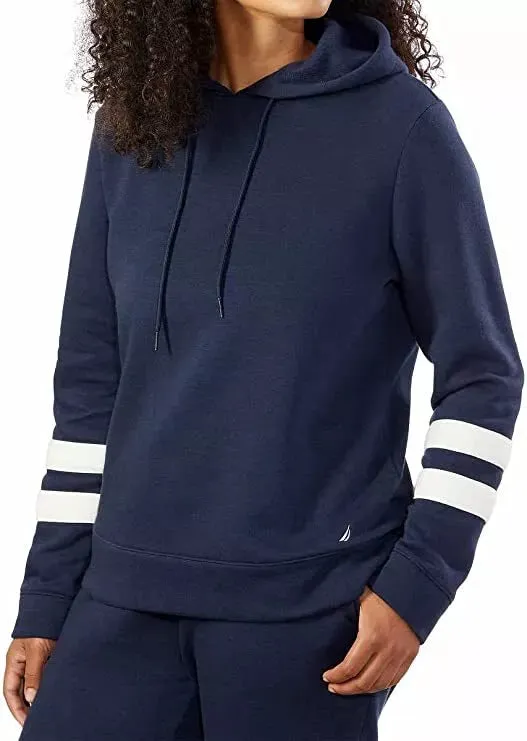 Nautica Women's Fleece Classic Super soft Hoodie